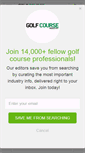 Mobile Screenshot of golfcourseindustry.com